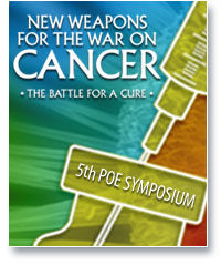 New Weapons for the War on Cancer. The 5th Poe Symposium. Click for more info.